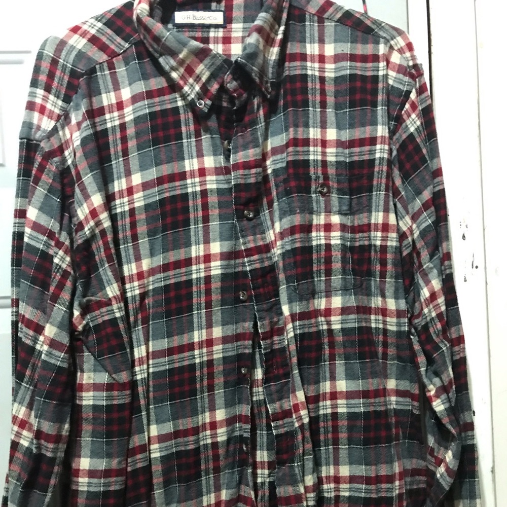 G.H. Bass and Co  flannel Shirt